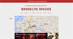 Desktop Screenshot of brooklyn-spaces.com